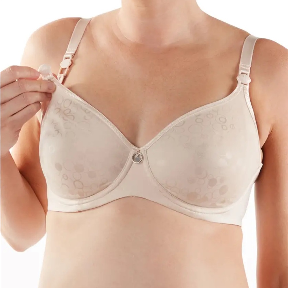 Cache Coeur Gloss Maternity and Nursing Bra in Blush NWT
